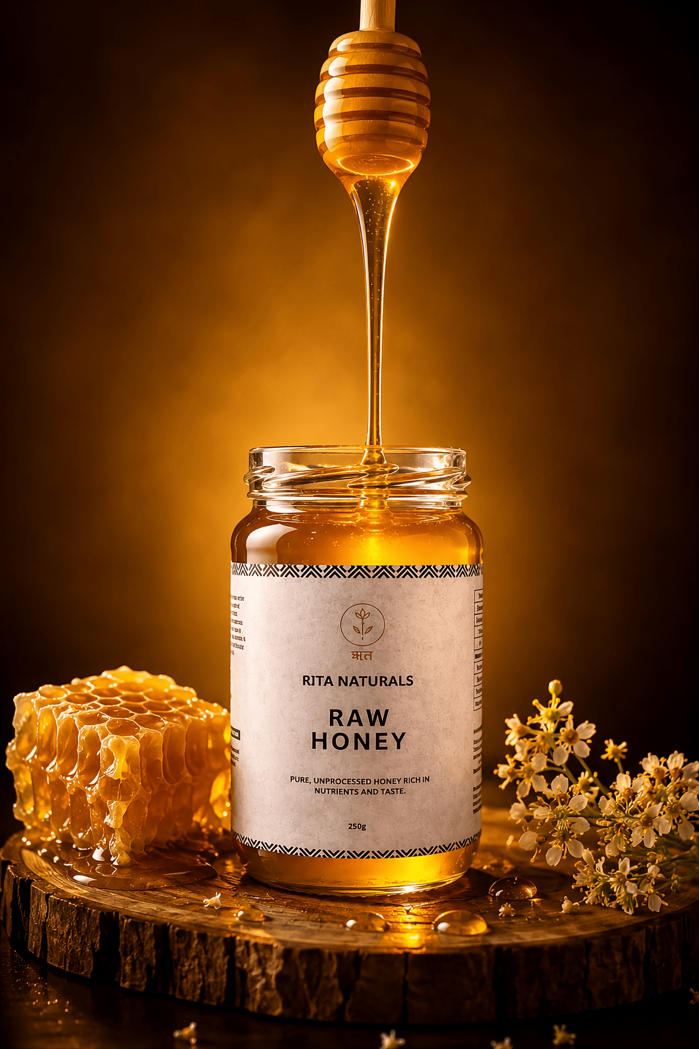 Raw Honey | Unfiltered & Farm Fresh - Rita Naturals