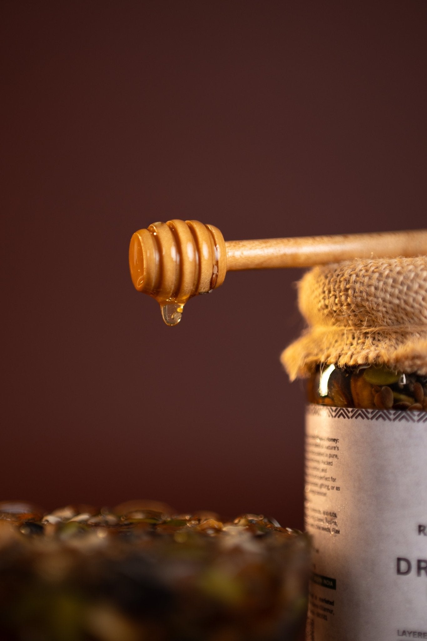 Dry Fruits & Nuts Honey - Raw Honey with Mixed Dry Fruits - Rita Naturals